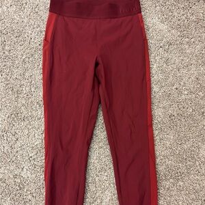 Lululemon Athletica Burgundy Leggings